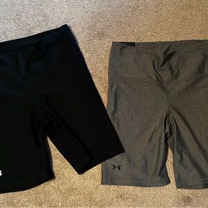 Under Armour Black and Gray Shorts Set